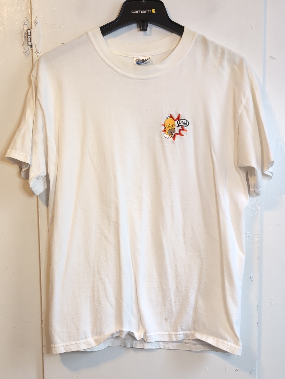 Vint. 90s Simpsons D'oh! tee mens large